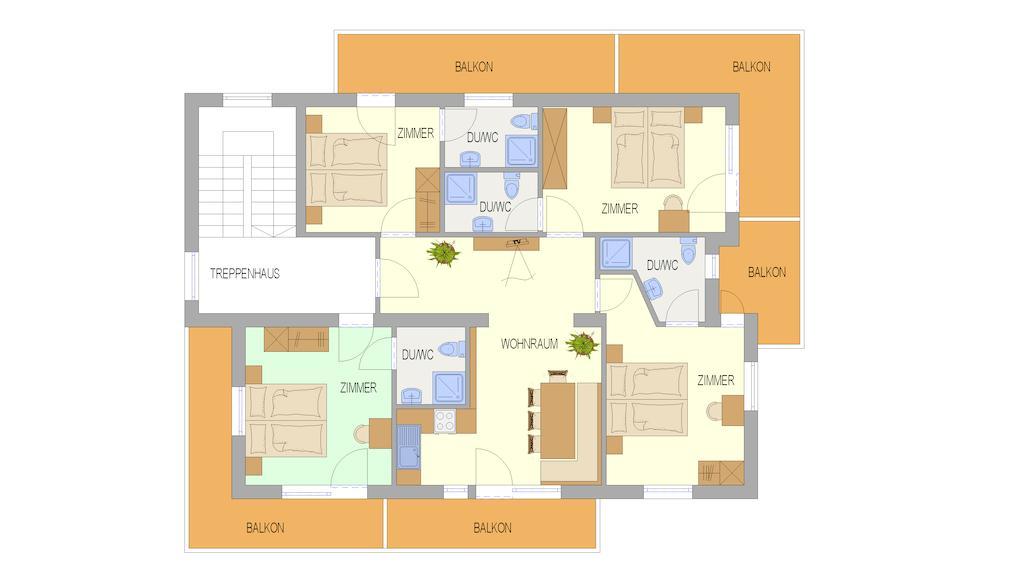 Ferienhaus Peter Spoettl Nauders Szoba fotó